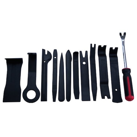 Dent Fix Equipment TRIM PANEL SCRAPER SET IN POUCH 12 PC* DF620TPS